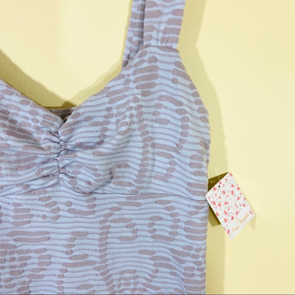 NWT Free People Floral Mini Bodycon Dress Size S - Picture 4 of 13